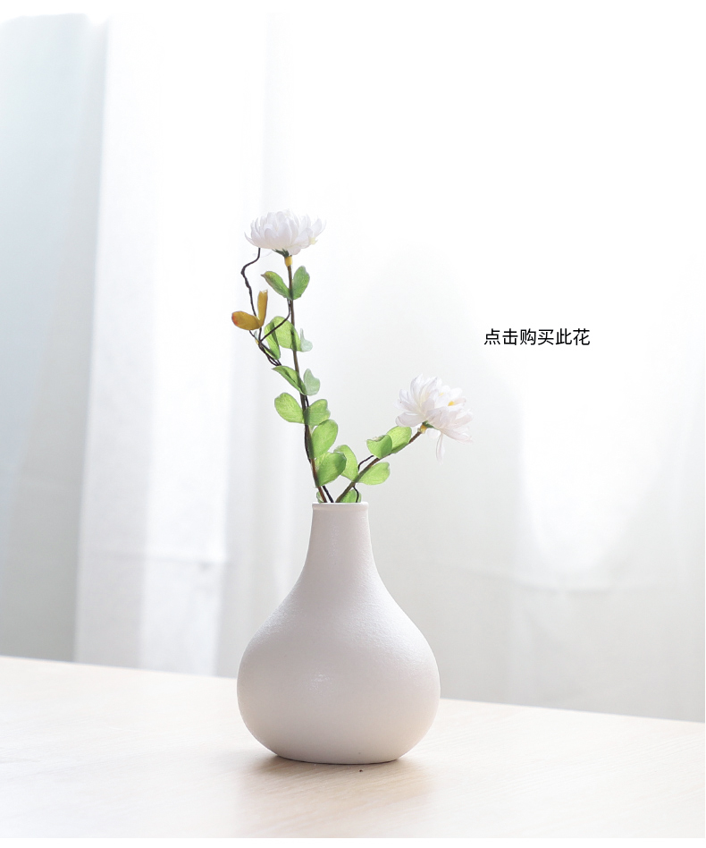 Nan sheng I and contracted ins wind simulation flowers home decoration ceramic vase false hydroponic flower arranging flowers, furnishing articles