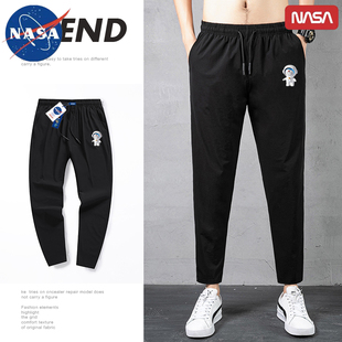 NASA联名哆啦A梦冰丝速干休闲裤
