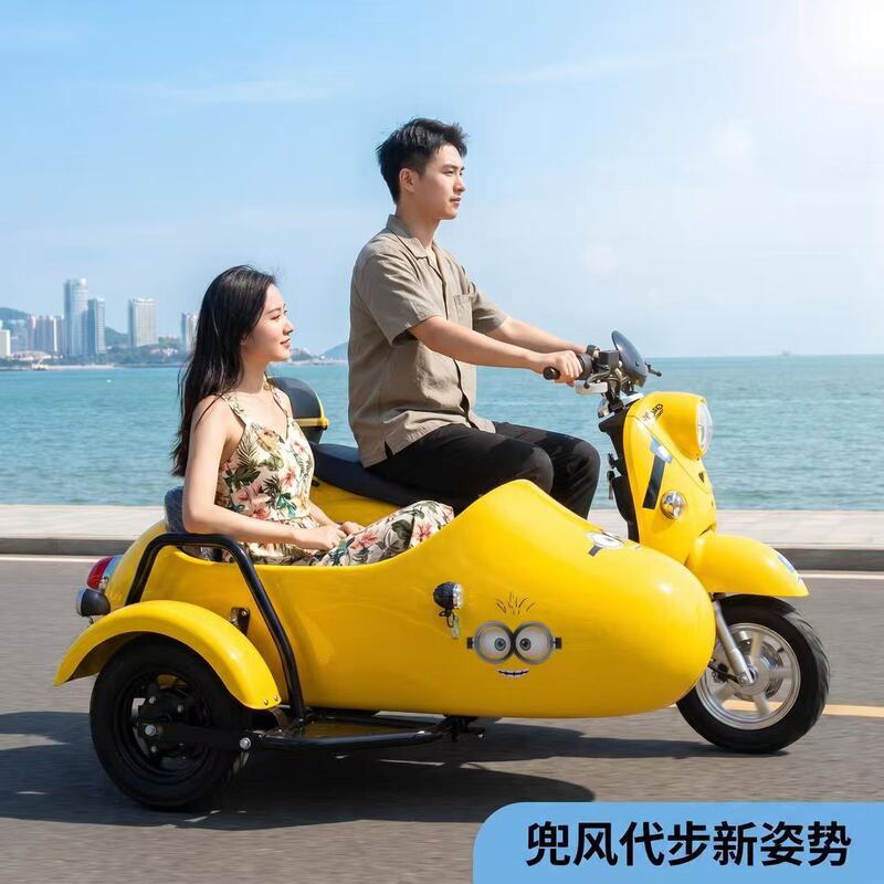 Little Turtle King Electric Sidecar Motorcycle, Electric Motorcycle with Sidecar, 72V Adult Electric Motorcycle Little Turtle King Electric Sidecar Motorcycle, Electric Motorcycle with Sidecar, 72V Adult Electric Motorcycle