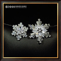 HHH upscale water drill button jacket blouse blouse blouse with dress coat 100 hitch a crystal female button snowflake button diy