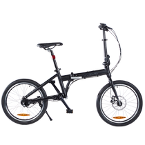Taiwan shaft drive vehicle ultralight unisex bicycle bicycle folding bicycle bicycle folding portable ultralight