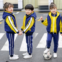 Kindergarten Garden Clothing Autumn winter Three sets of children class clothes Sports clothing Pure cotton Custom Primary school uniforms