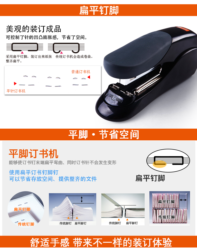 日本MAX美克司进口订书机平脚钉订书器可订30页办公订书器HD-50F 日本MAX美克司进口订书机平脚钉订书器可订30页办公订书器HD-50F