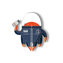 Saifan spot)Saifan×wandering earth Saifan Shop pet S Liu Peiqiang version badge Wandering Earth genuine