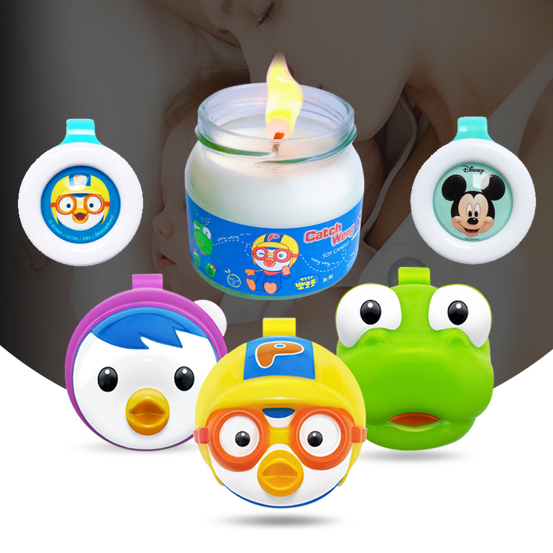 South Korea Imports Pororo Treasure Dew Baby Boy Pregnant Woman Household Mosquito Repellent Button Newborn Mosquito Repellent Bracelet