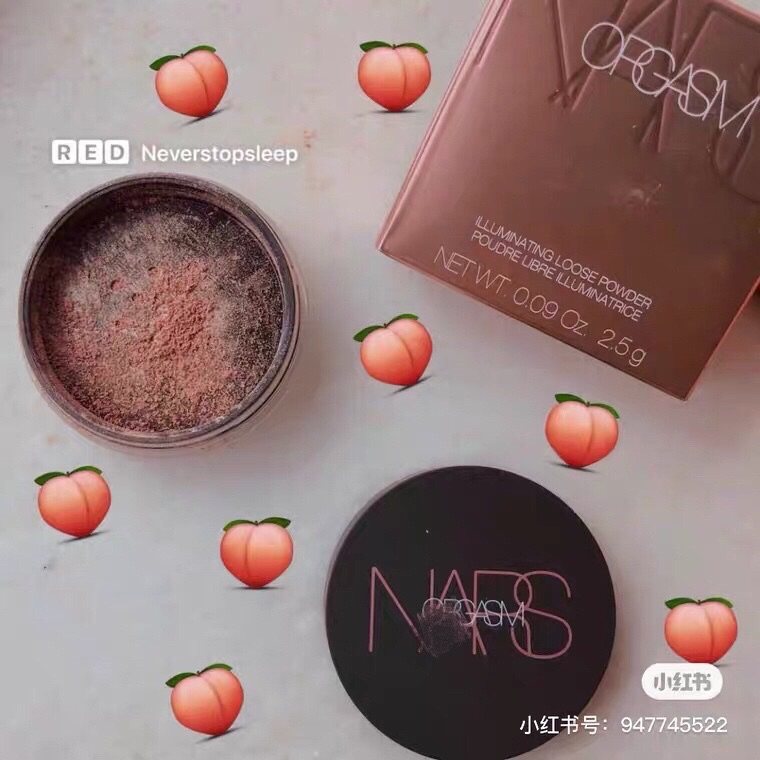 Spot nars high light powder blush powder dual use NARS orgasm test color sample