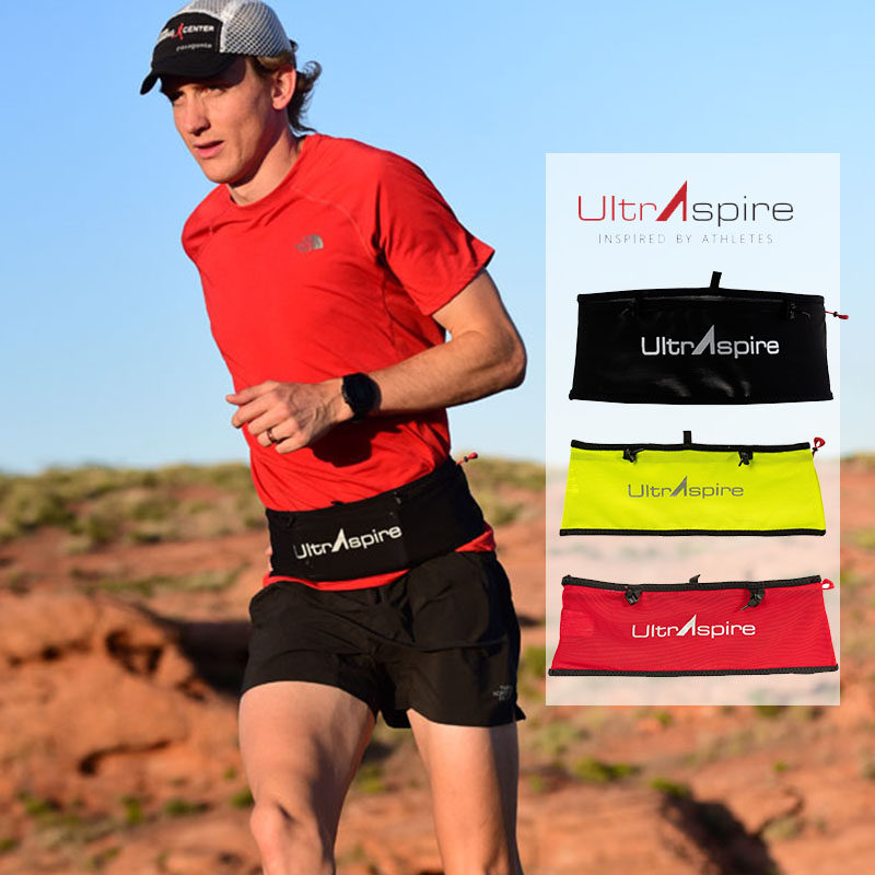 U.S. UltrAspire waist pack marathon cross-country running outdoor sports running belt large capacity elastic breathable