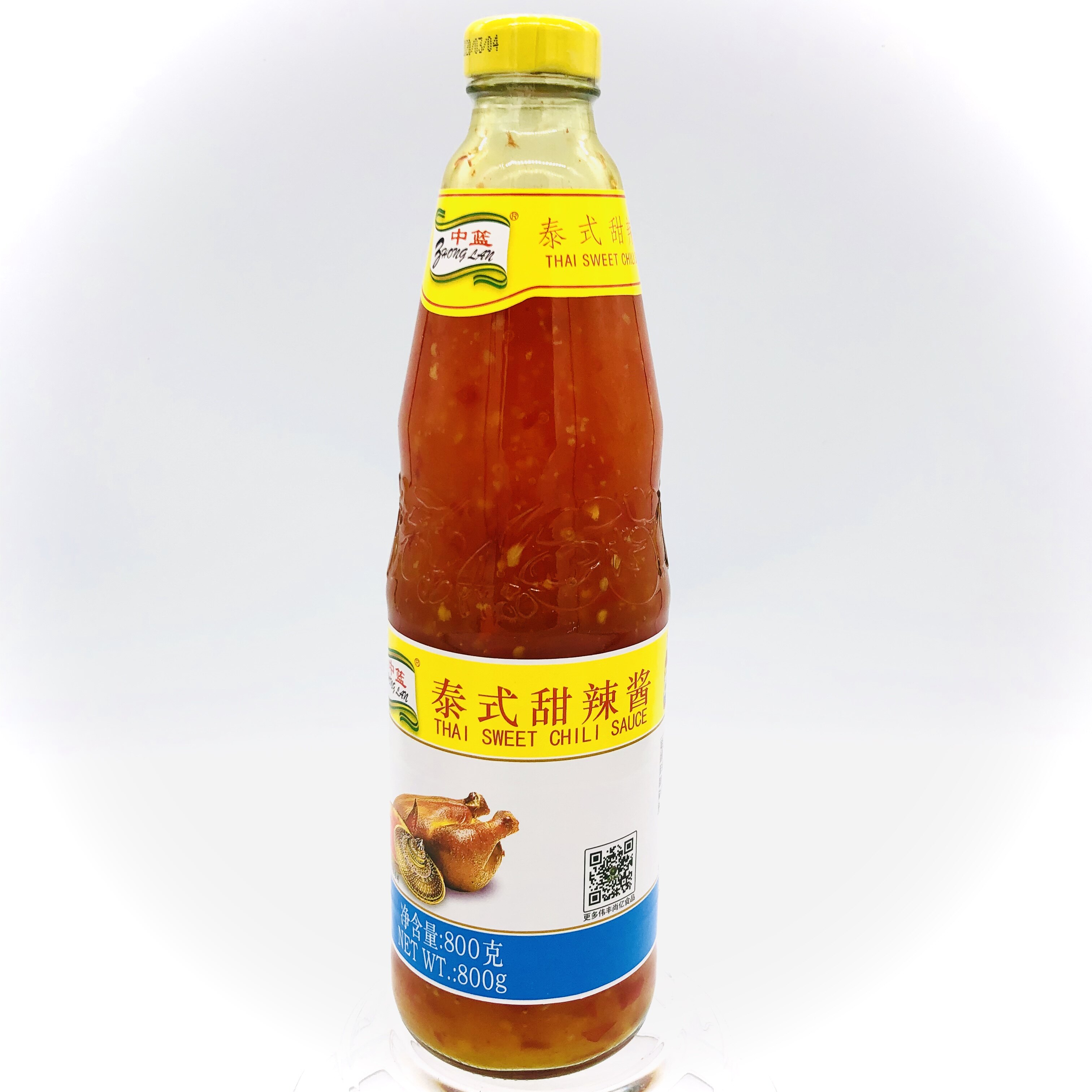 Thai - blue - plate Thai sweet chicken sauce commercial 800G spicy chicken sauce taste of Thai sweet sauce