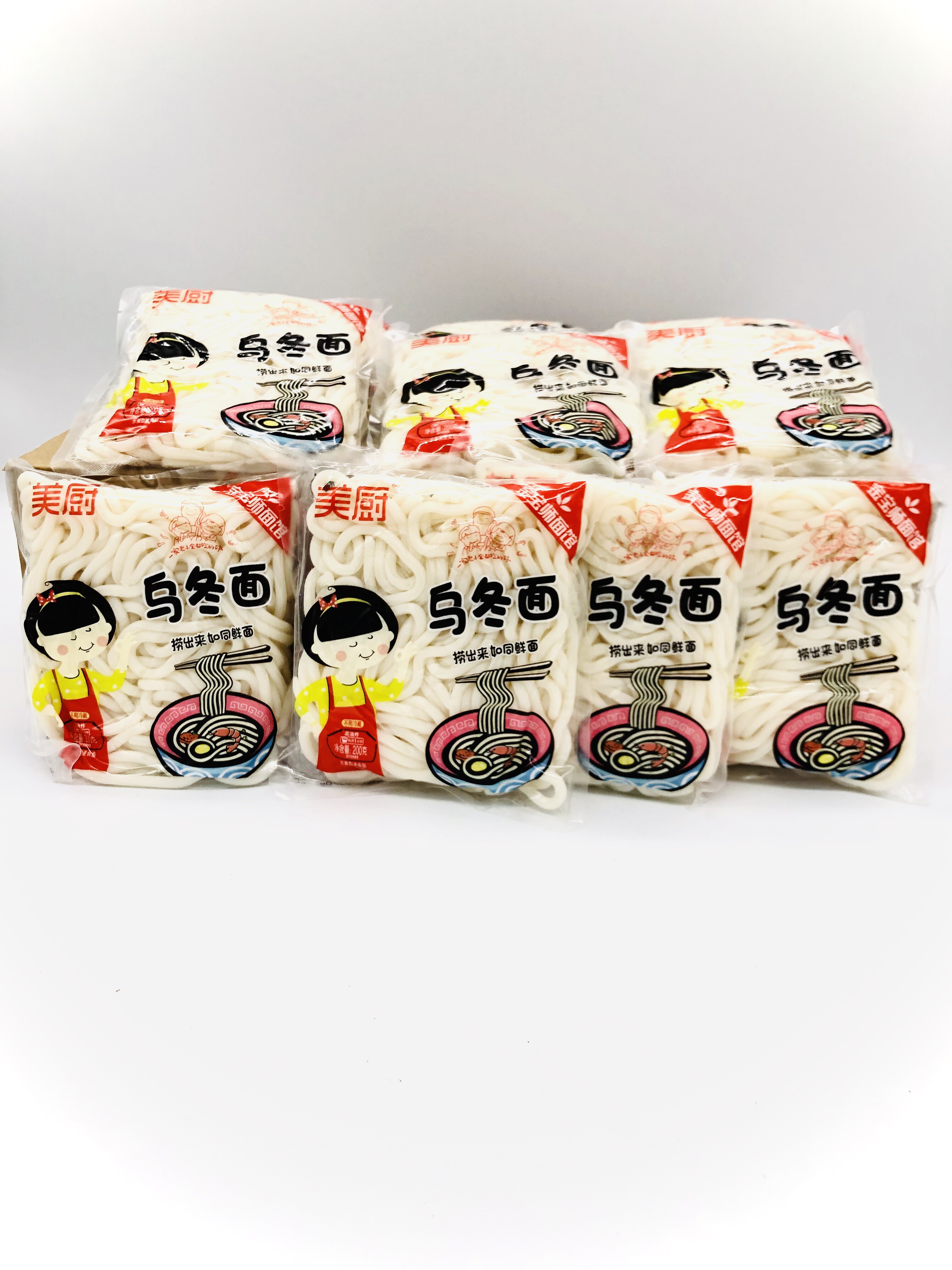 Beauty chefs Urron noodles 200gX30 bag-day-style hot pot noodles with spicy hot and mixed hot pot noodles