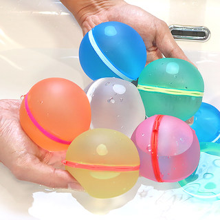 Reuse water balls for water absorption and explosion balls