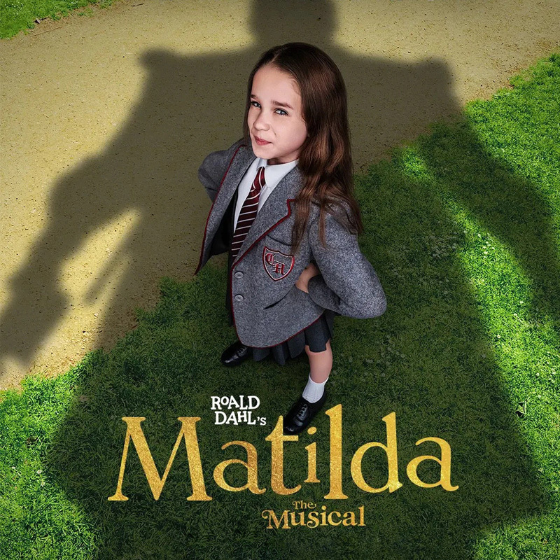 [Children's Costume Role Play] Matilda Cosplay Costume Musical Theater Hortensia Tilda Cosplay