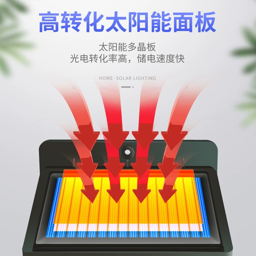 Дорожное бра на солнечной энергии для беседки, атмосферный физиологичный индукционный светильник, человеческий датчик