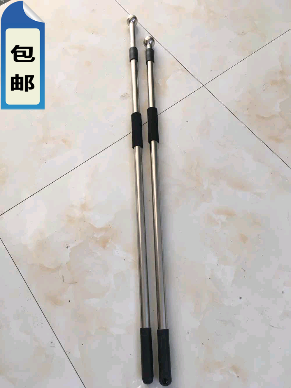 Hand-powered chess lever 3 m stainless steel extension guided tour with convenient support for customized caucuses large red flag spot