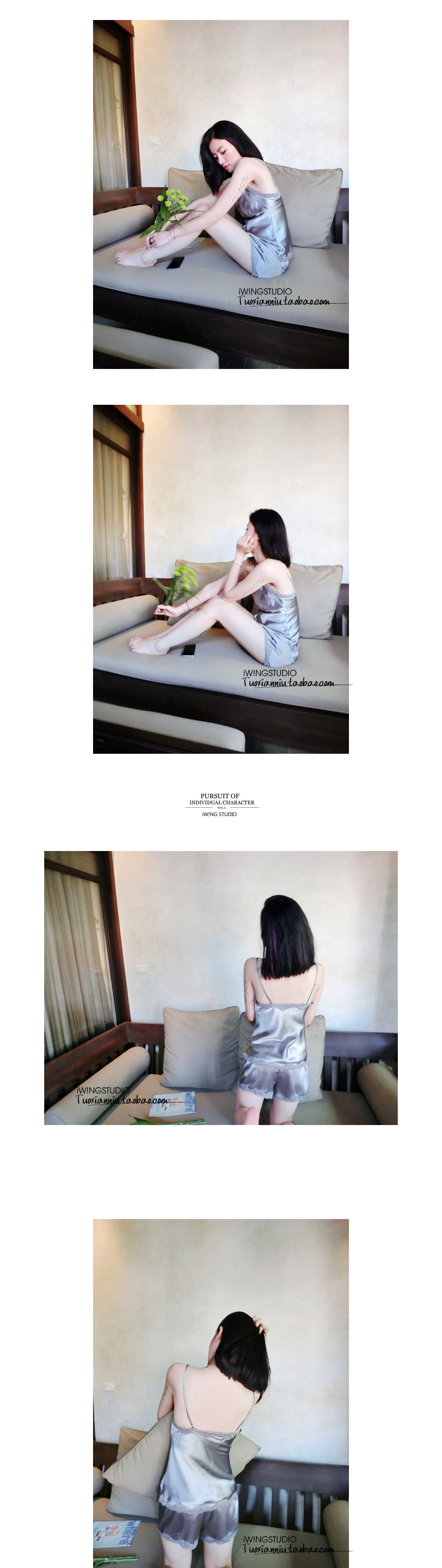 Pyjama pour femme OTHER   à sans manches - Ref 2999638 Image 6