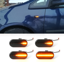 Apply Volkswagen VW Flowing Lights Golf Treasure to Jetta POLO Passat LED Leaf Plate Turn Lights