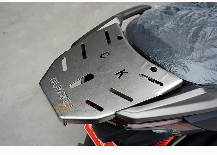 Áp dụng cho Gwangyang KYMCO CK250T-11 Đuôi sau Đuôi sau Khung thân sau Khung bằng thép không gỉ - Xe máy Sopiler khung bảo vệ vespa sprint đen