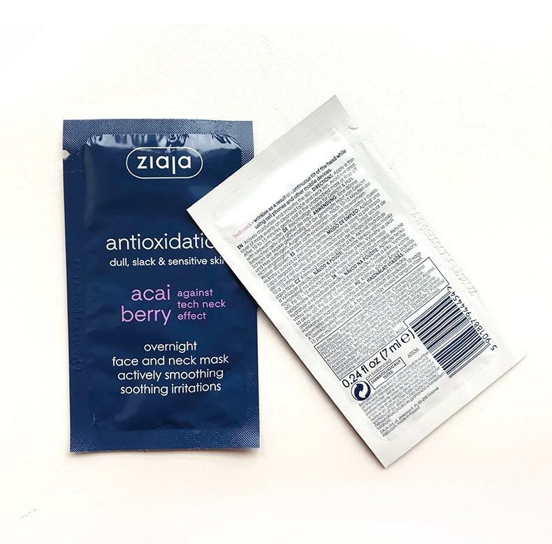 Mặt nạ Ziaja Qiye Ya Asahi 20 miếng Blue Friends Berry Chất chống oxy hóa Smudge Mặt nạ dưỡng ẩm - Mặt nạ