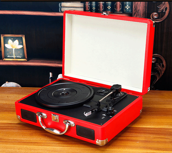 kim đĩa than technics Máy ghi âm cầm tay của Mofan - Máy hát 	đầu đĩa than teac