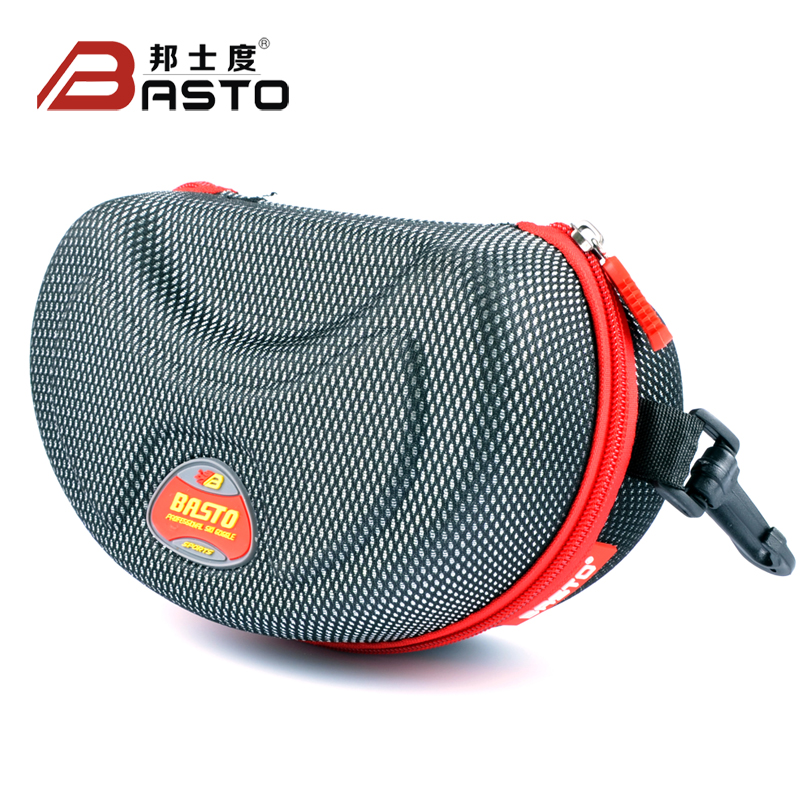 Buntex Outdoor Ski Glasses Case Goggle Containing Box Square Portable with pull chain box