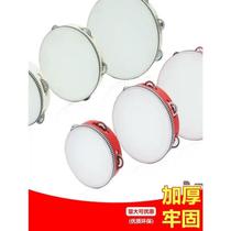 Hand clap tambourine big and small Guli tambourine drummer rattle tambourine small tambourine performance sheepskin costume red