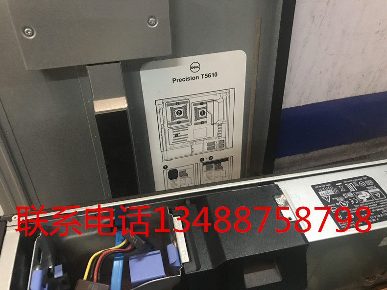 Рабочая станция dell/戴尔t5610图形工作站e5-2650v2*2 32g k4200专业渲染