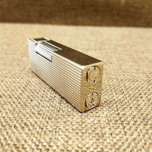 duling Оригинальная медная ультратонкая зажигалка с боковым колесиком