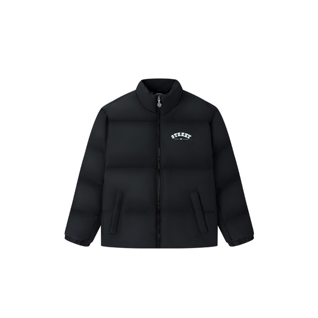 361 Degrees Men's Casual down Jacket with Stand Collar, New 2025 Winter Sports Short Coat Puffer Jacket 55Z549314