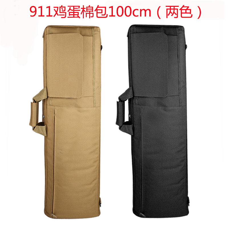911 Jinming Gun Bag Egg Cotton Bag Single Shoulder Pack Tactical CS Gun Bag 100cm Outdoor Hunting Fishing Pack