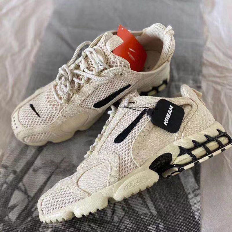 Stussy Collaboration 2Nd Generation Women's 2025 Spring/Summer New Style ins Dad Sneakers Running Casual Autumn/Winter Sports Couple Shoes Trendy