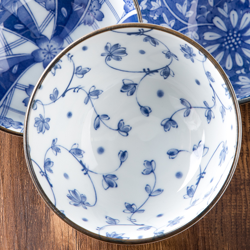 A ceramic up Japan imported tendril tang grass valley series job rainbow such as bowl bowl dishes tableware portfolio