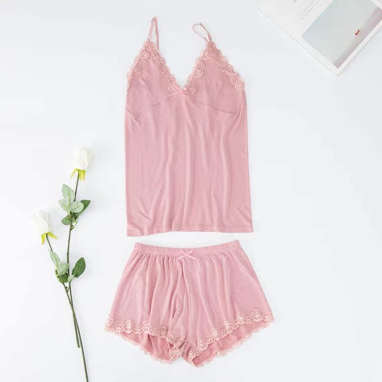 Pyjama pour femme en Viscose à sling - Ref 2991489 Image 32