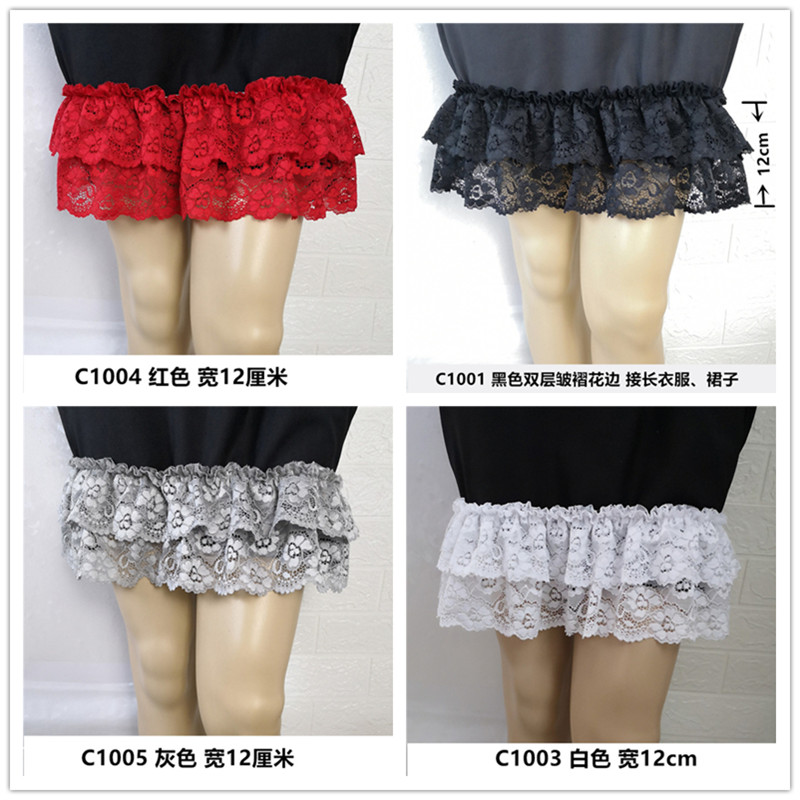 Pick up dresses Dresses 10cm Width Double Organ Sides 100 Folds Pleats Clothing Lace Trim Skirt Hem Accessories Fabric