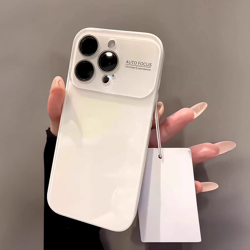 Japanese Demiu Large Window Ice-Silk Glass Case Suitable for Apple 18 Pro Max, Solid Color iPhone 17 Pro, Trendy for Men and Women, Niche New Model 15 Pro Max, Popular Model 14, Anti-Drop 16, Protective Case 17 Japanese Demiu Large Window Ice-Silk Glass Case Suitable for Apple 18 Pro Max, Solid Color iPhone 17 Pro, Trendy for Men and Women, Niche New Model 15 Pro Max, Popular Model 14, Anti-Drop 16, Protective Case 17