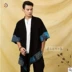 Áo gió nam 2018 mùa thu quốc gia cotton và vải lanh in áo dài mỏng không đều retro phong cách Trung Quốc áo gió nam Dali áo gió chạy bộ Áo gió