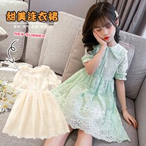 Next Kiss girls dress 2021 summer new childrens clothing little girl western style fashion super fairy princess dress
