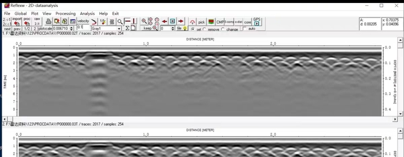 Reflexw9.5/10.2 Ground Penetrating Radar Data Processing and Interpretation