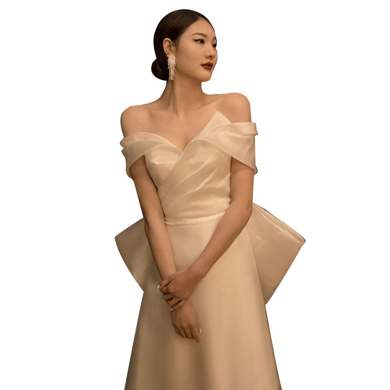Sexy wedding dress, fitted elegant brace with bow, evening dress, french style, open shoulders, Sexy wedding dress, fitted elegant brace with bow, evening dress, french style, open shoulders,