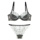 Girl Beauty House Sexy Slim Lace underwear Bra Set Sweet Phối cảnh bên kín Áo ngực cực hấp dẫn