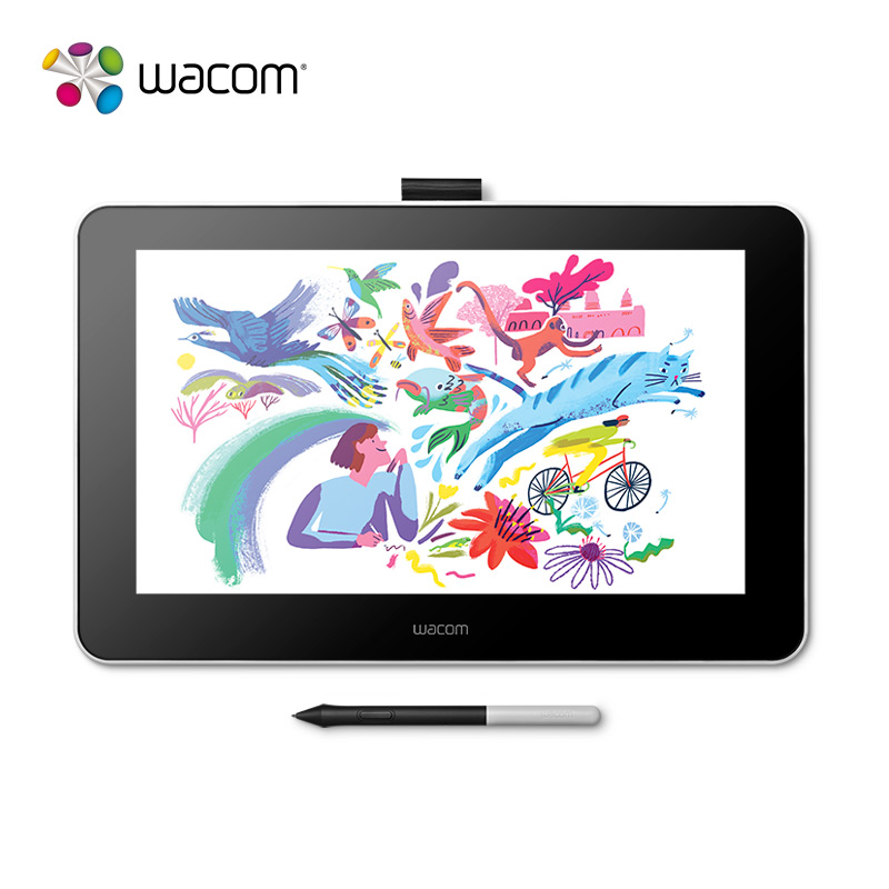 Wacom One DTC133 ten thousand with liquid crystal digital screen hand painted screen digital plotter board drawing board computer painting screen