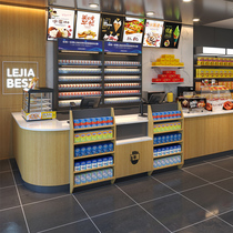 Jiachenxin cashier supermarket convenience store counter cashier table shop small corner fruit shop combination front bar