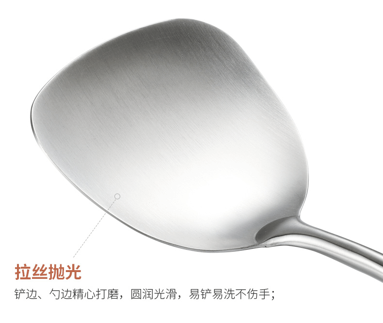 Bộ đồ dùng nhà bếp bằng thép không gỉ 304 đặt đầy đủ bộ thìa gia dụng xẻng nhà bếp - Phòng bếp hộp đựng gia vị thông minh