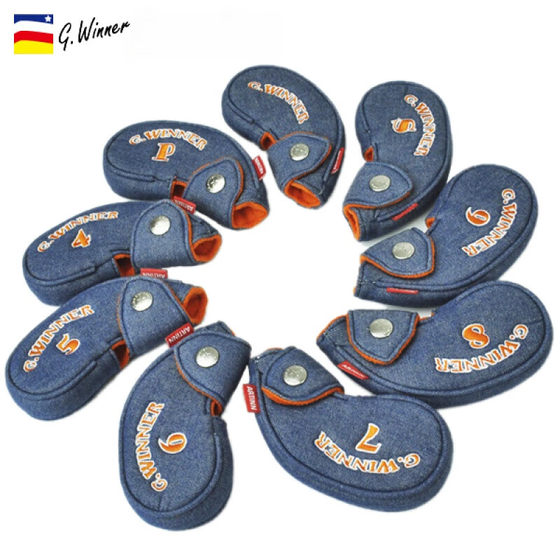 正品G.Winner高尔夫球杆套 球头帽套 流线造型防碰撞铁杆保护套