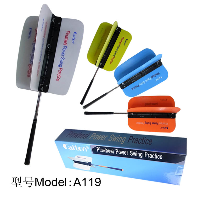 Golf Teaching Golf Supplies Golf Ball Swing trainer Fan Golf Wind Exercise Trainer