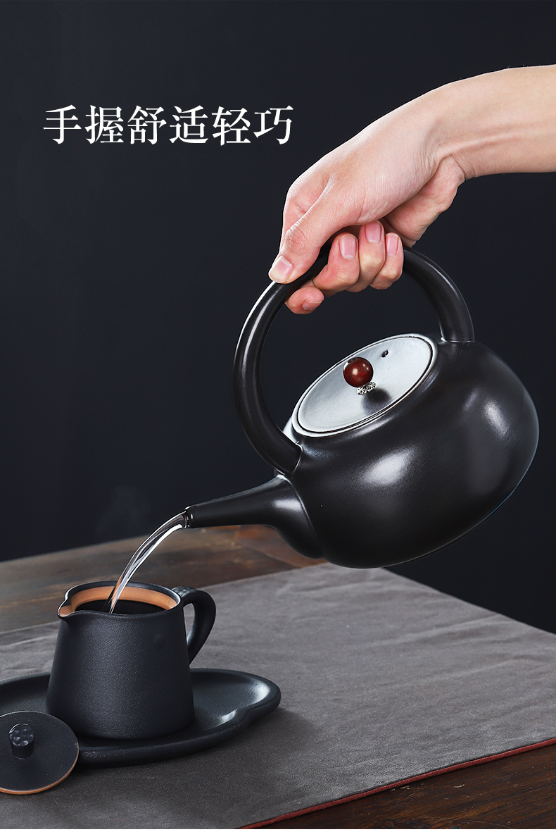 Girder mud seal pot of kung fu tea set electric ceramic kettle office TaoLu cooking pot home single pot of the teapot