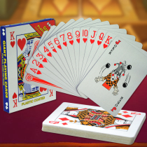 Big poker King size poker four times diva creative personality props Digital adult giant oversized solitaire