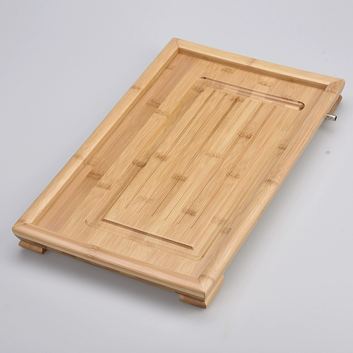 Бамбук кунг -фу чайборник чайный чайный домик набор давно основанный Trummark Simple Small Modern Drying маленький чайный стол