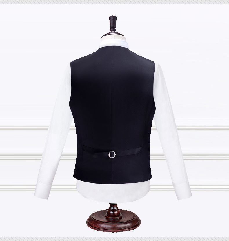 Bộ đồ vest nam ba mảnh phù hợp với quần yếm chuyên nghiệp vest nam cá tính