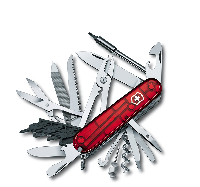 Victorinox Swiss Army Knife 91mm Computer Master L Sergeant Outdoor Nhập khẩu chính thức Dao cắt đa năng Swiss Swiss mua bộ dao làm bếp