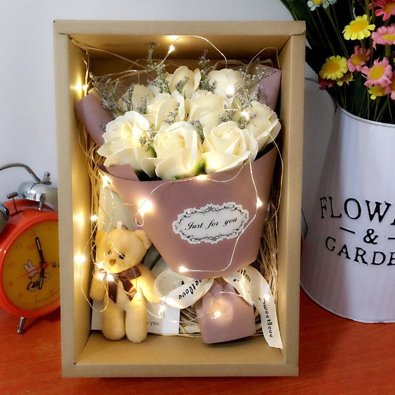 Usd 13 53 520 Tanabata Gift Birthday Valentine S Day Fragrance Rose Soap Flower Bouquet Send Mom Girlfriend Wholesale From China Online Shopping Buy Asian Products Online From The Best Shoping Agent Chinahao Com