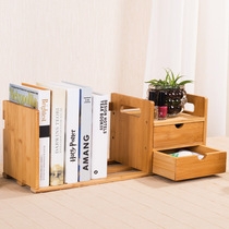 Simple desktop bookshelf shelf student children small office desktop bookshelf dormitory desk storage shelf